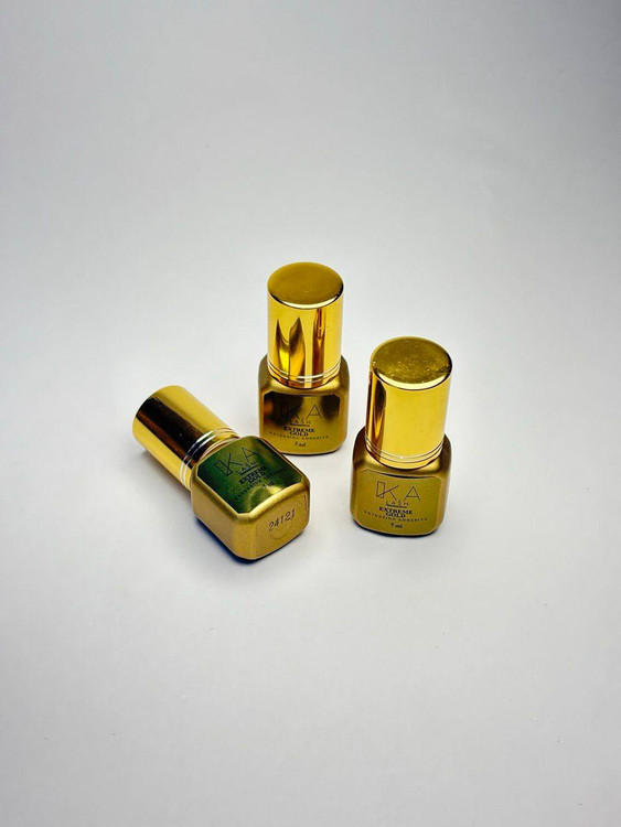 چسب اکستنشن مژه طلایی K-Lash ساخت کره | بطری طلایی